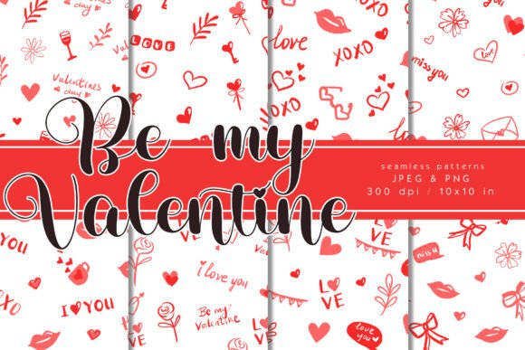 Be My Valentine Romantic Patterns Set Review