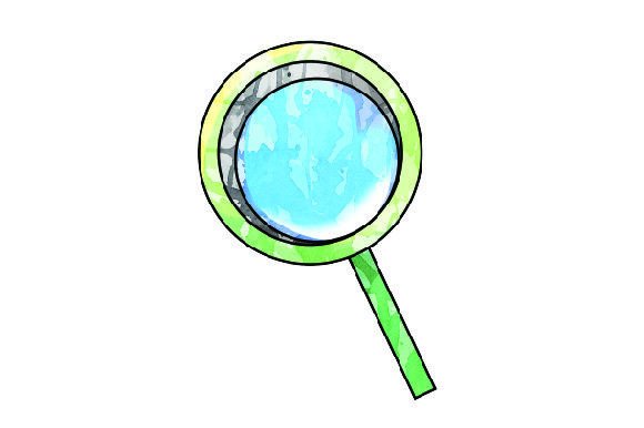 Cool Steampunk Magnifying Glass for Fairy Tale-Inspired Digital Products