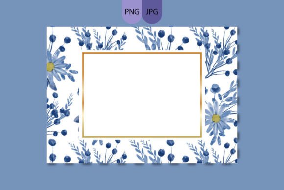 Floral Frame Backgrond48: Backgrounds for Crafters