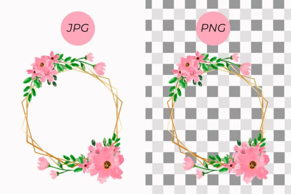 Flowers Wreath1: A Soft, Versatile Background for Branding and Marketing Visuals