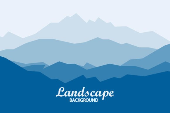 Mountain Hills Landscape Background Review for Real Embroidery Projects