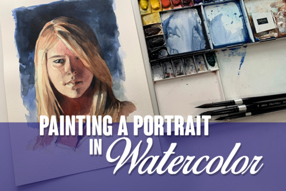 Painting a Portrait in Watercolor: A Fresh Editorial Design Asset for Content Creators