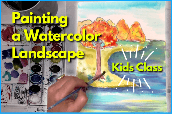 Painting a Watercolor Landscape for Kids: A Brand Designer’s Review for Real Business Use