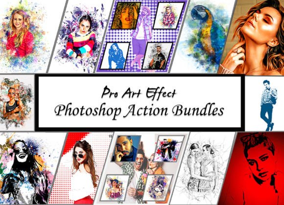 Pro Art Effect Photoshop Action Bundles: Creative Add-Ons