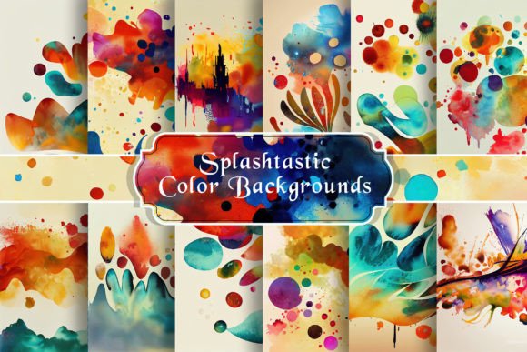Splashtastic Color Backgrounds for Local Branding