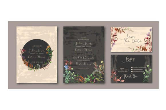 Vintage Wedding Invitation Watercolors Review