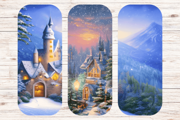 Winter Printable Bookmarks: An Embroidery Design Review