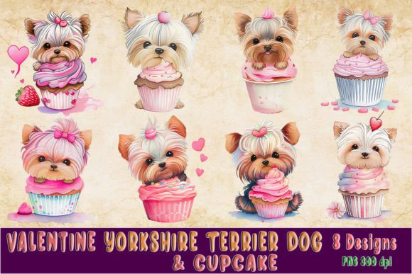 Yorkshire Terrier Dog Cupcake Valentine Crafts Review